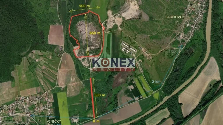 Ložisko stavebného kameňa – pozemok 26 há, Ladmovce