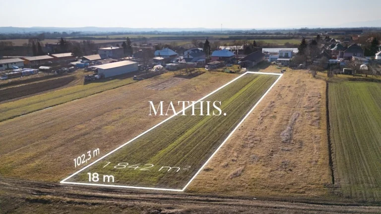 Investičný pozemok v Obci Gomboš len 16km od Košíc