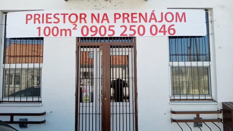 Prenájom priestorov