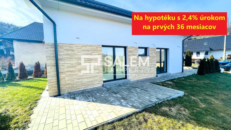 Novostavba na hypotéku 2,4%, Zvolen - Kráľová