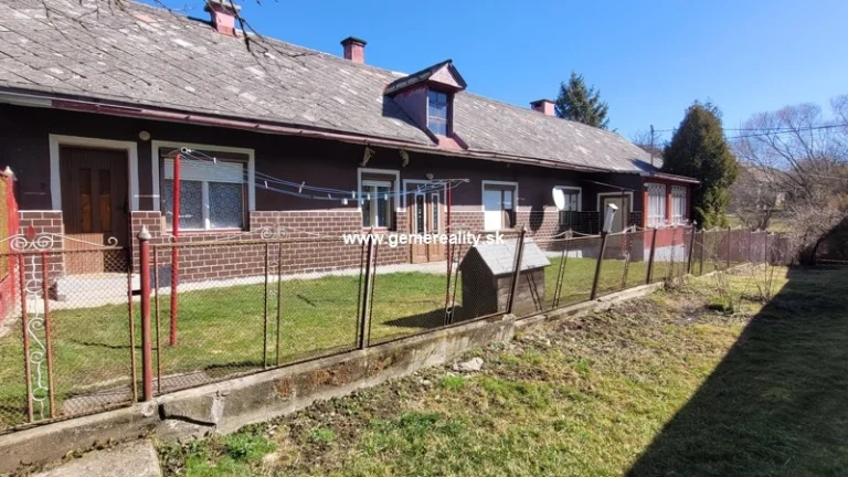 RD chalupa Lúčka okr. Rožňava - exkluzívne