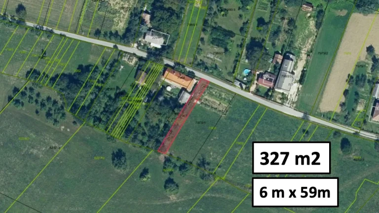 Prašník - 327 m2 STAVEBNÝ POZEMOK pre dom / chatku