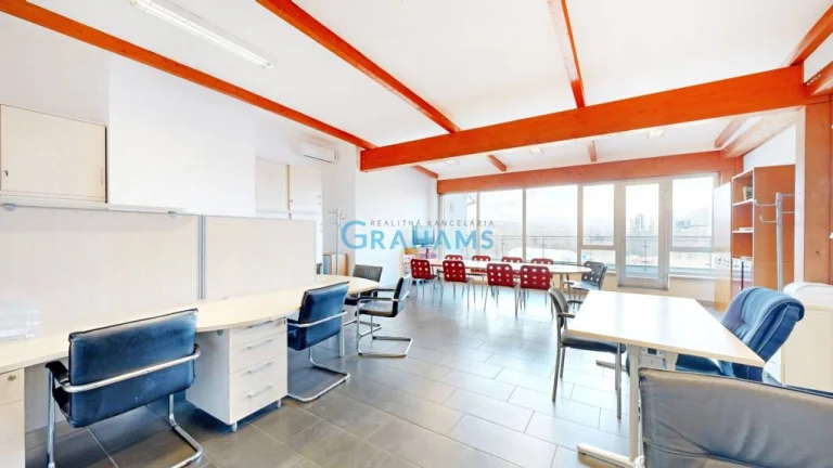 3D, prenájom, kanc. priest 61 m2, sklad 123 m2, Šustekova ul