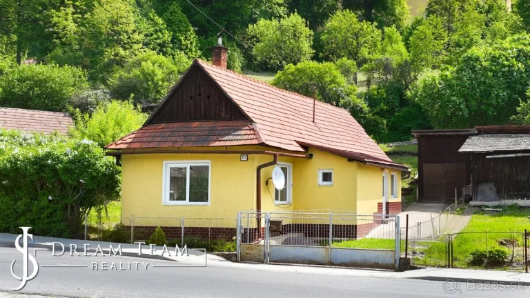 Obývateľný vidiecky dom - chalupa, pozemok 500m2 Svätý Anton