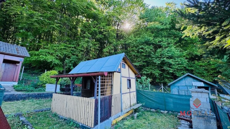 Na predaj záhradná chatka so záhradou 206 m² – Partizánske,
