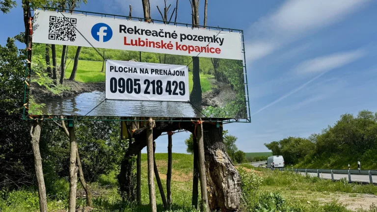 Reklamná plocha na prenájom Stará Turá