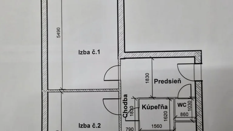 2-izbový byt, 56 m² – Národná trieda, Košice – Sever