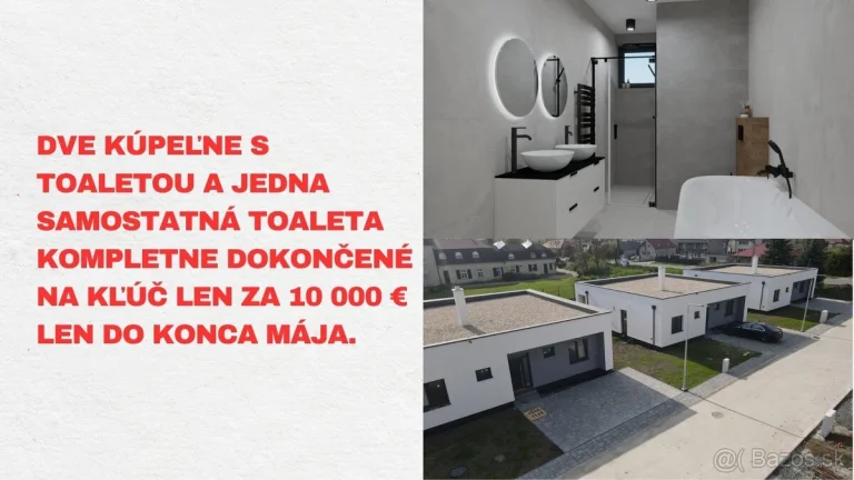 4 izbový bungalov - Sokoľany, Rezidencia pri kaštieli
