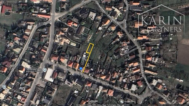 Stavebný pozemok na predaj v centre obce Tomášov