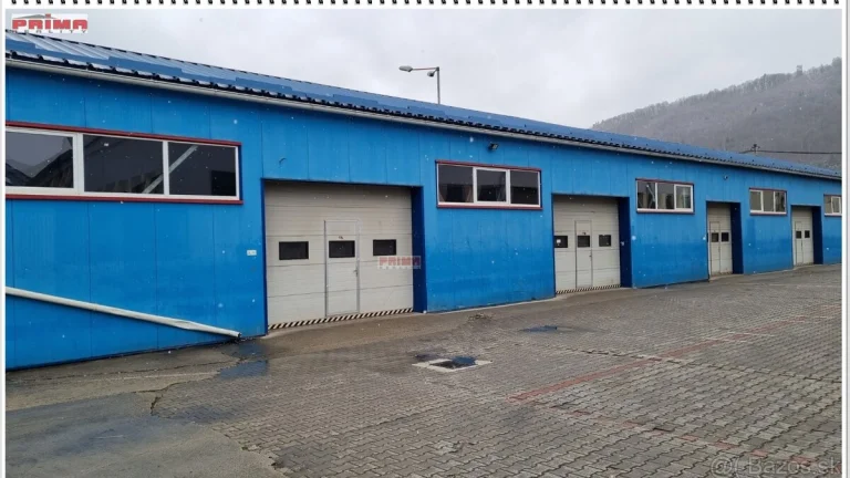 ID 3131 Prenájom: skladová hala, 514 m2, Žilina