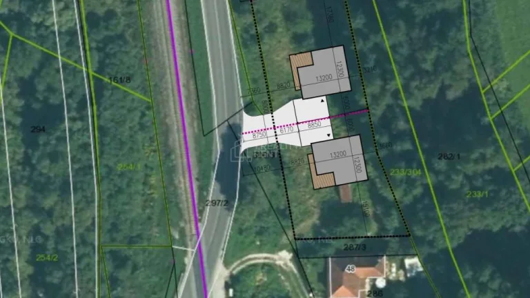 Na predaj pozemok 859 m2 v katastrálnom území Kľače