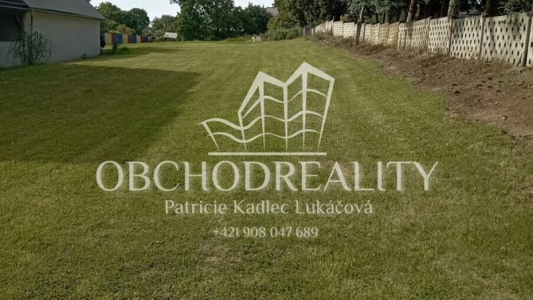 Slnečný pozemok na výstavbu RD, Nižný Hrušov