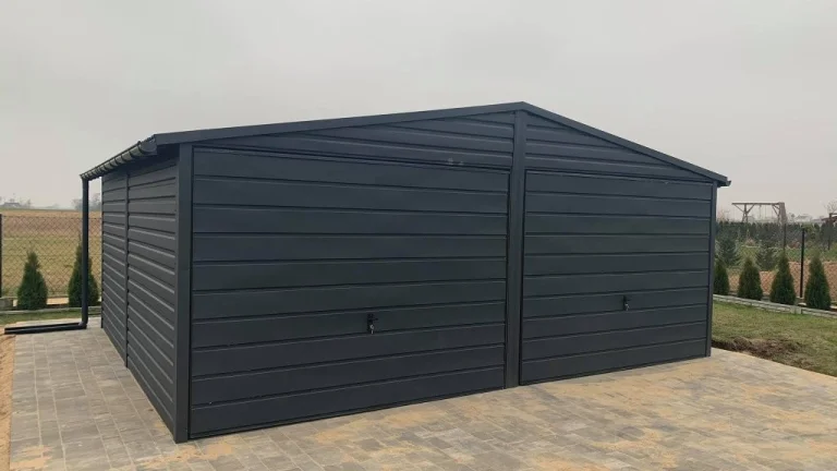 Plechová garáž 6x6