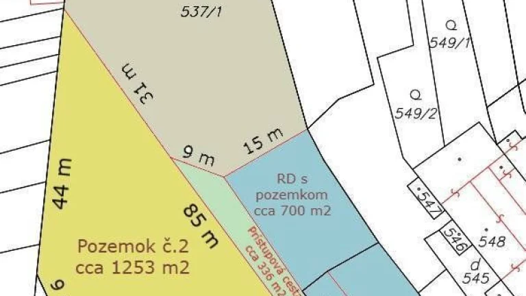 Predaj pozemku na výstavbu RD v Medzibrode