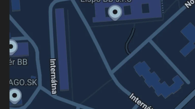 Prenájom garsónky na Internátnej ulici v Banskej Bystrici.