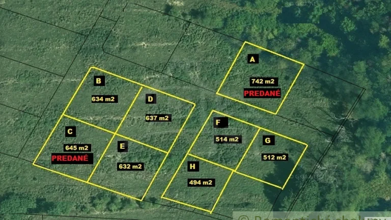 Investičné pozemky pre IBV (od 63 € / m2), Levoča