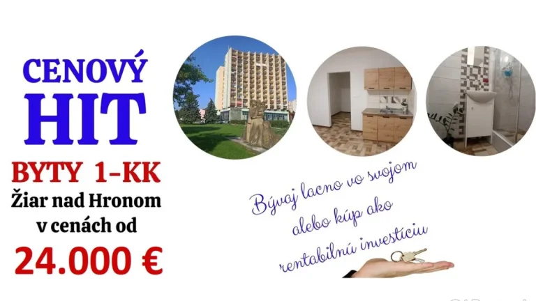 Investícia do realít s návratnosťou 9 rokov