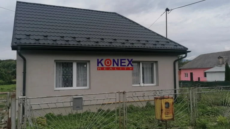 Novo-zrekonštruovaný rodinný dom v obci Úbrež