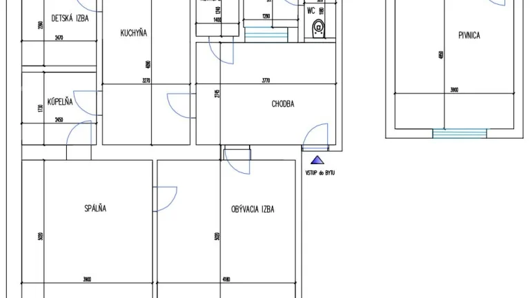 Vymením 3 izbový byt Ilava Štefánikova za menší+doplatok