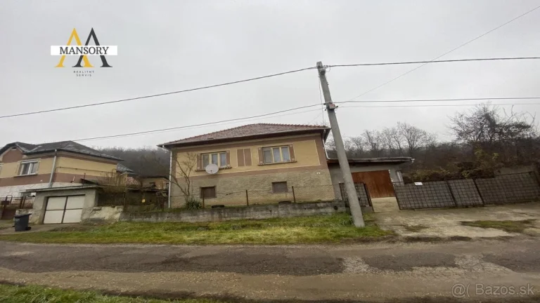 NA PREDAJ, Rodinný dom v Ózd za 30 000 eur.
