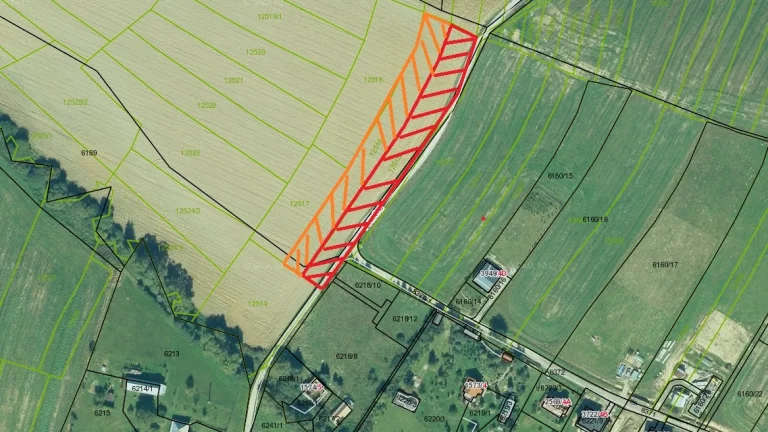 Stavebný pozemok - Brezno, Gajcovo - 12€/m2