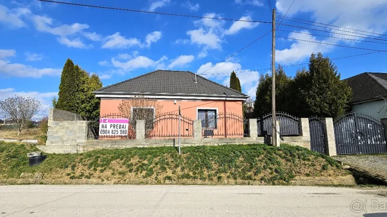 PNORF – 3i RD, 550 m2, terasa, prístrešok pre auto, Kľačany