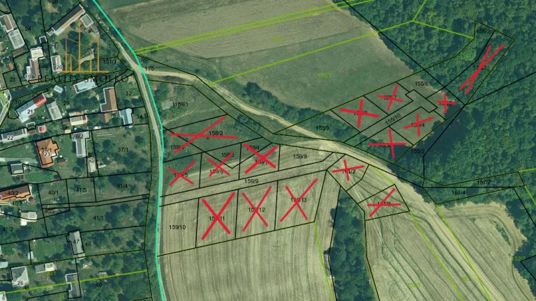 POZEMKY NA VÝSTAVBU RD - len 15 min od Prešova, DALETICE
