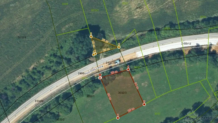 Predáme pozemky 1032m² pri prístupovej ceste do St. Turej