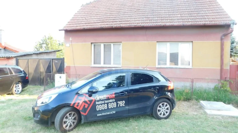 Dom na rekoštrukciu v obci Kúty
