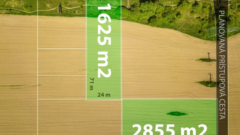 Tatranská cesta - pozemok o výmere 4480m2 pri frekventovanej