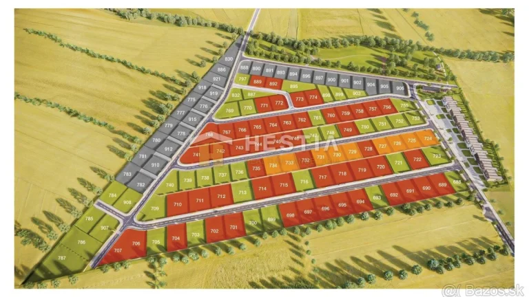 Stavebné pozemky v novej lokalite VINOHRADY REZORT Senica