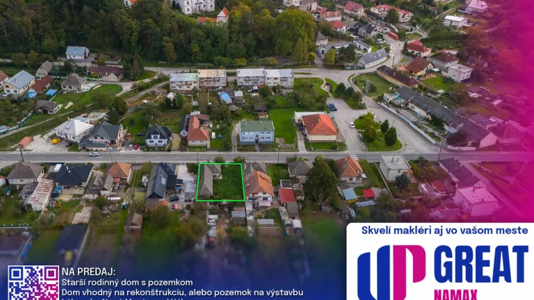 PREDAJ - Rodinný dom/stavebný pozemok - Lúka