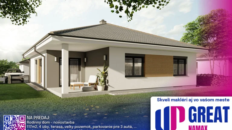 PREDAJ - rodinný dom (117m2) - Rakoľuby