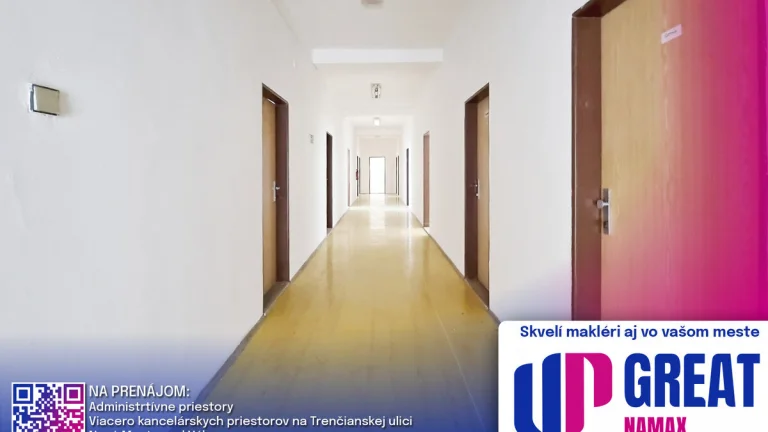 NÁJOM - kancelárie - ul.Trenčianska - Nové Mesto nad Váhom