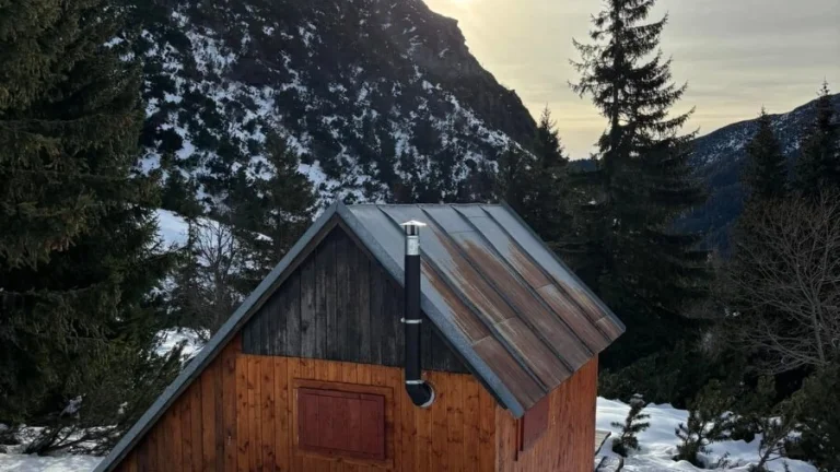 Chata alebo drevenica Dolná Tižina osada Frankovia