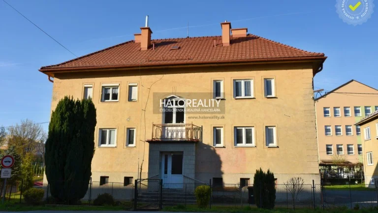 HALO reality - Predaj, trojizbový byt Žarnovica, ul. Fraňa K