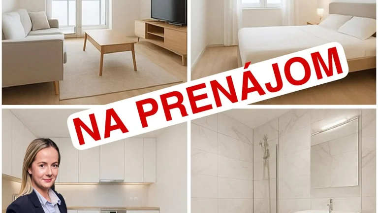 Na prenájom – 2-izbový byt, novostavba, Spišská Nová Ves