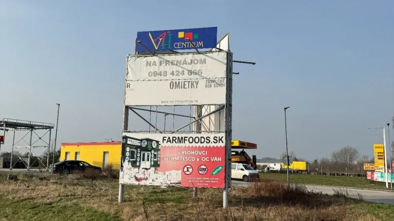 Billboard na prenájom Hlohovec
