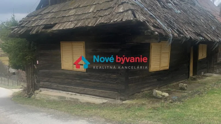 DREVENICA NA PREDAJ, Lutiše, Žilina. (N045-13-MOPR)
