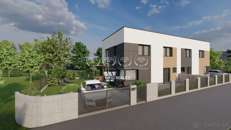 NOVOSTAVBA_4 izb. rodinný dom "A" v radovej zástavbe /140