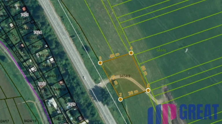 POZEMOK (1.889 m2) NA PREDAJ v meste Spišská Nová Ves
