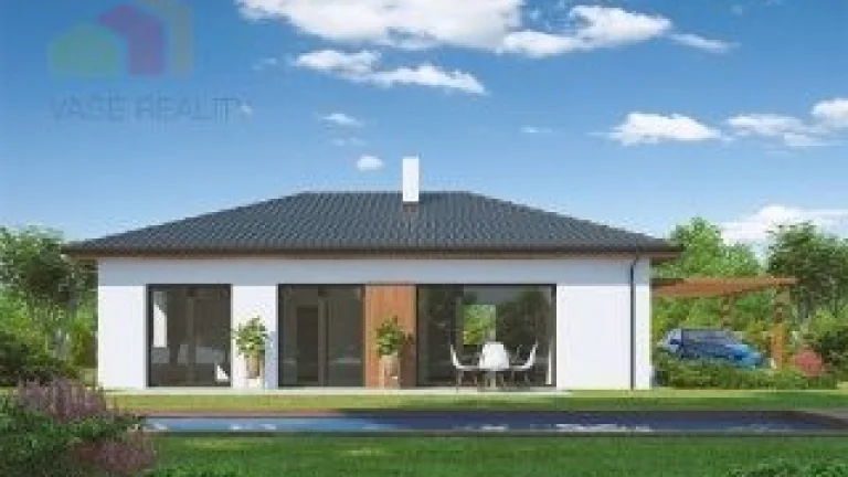 Novostavba - 3 izb. bungalov (80,90 m2) - Lúky (Púchov), poz