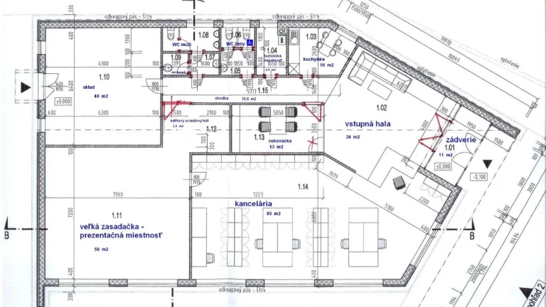 Prenájom obchodných a marketingových priestorov JUSTING