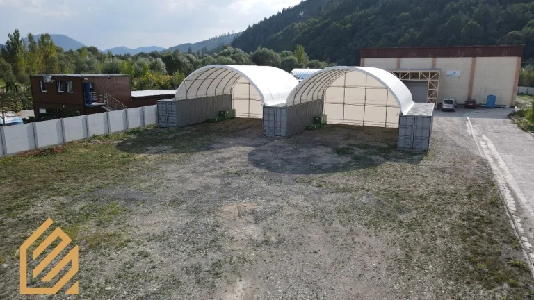 Na prenájom kontajner s prístreškom v obci Kysucký Lieskovec