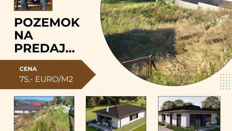 Na predaj: STAVEBNÝ POZEMOK VO VALČI: VAŠA CESTA K HARMONICK