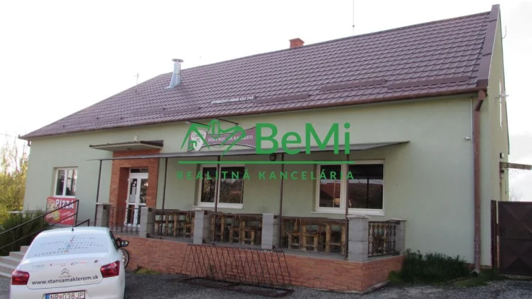 Predaj komerčného objektu - pohostinstva - Žitavany (1060-18