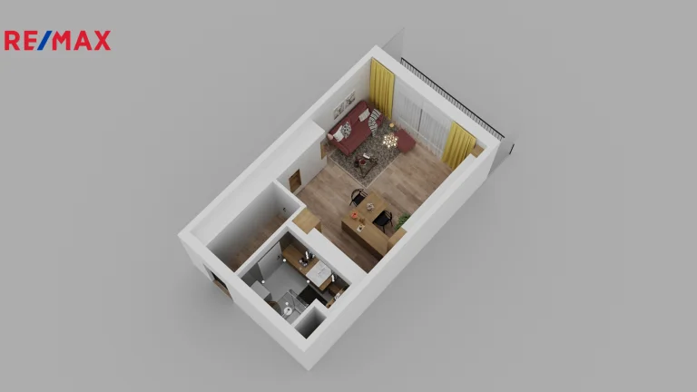 Pronájem bytu 1+kk v osobním vlastnictví 62 m², České Budějovice (ID 343-NP00337)