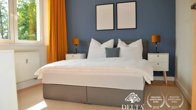 DELTA - Štýlový, zariadený 3-izbový byt s balkónom a samosta