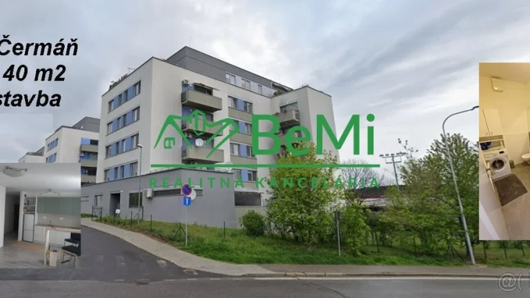 Nitra Čermáň 1 izbový byt s balkónom novostavba ID 542-111-M