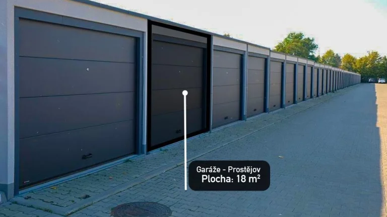 Prodej nových garáží, Prostějov